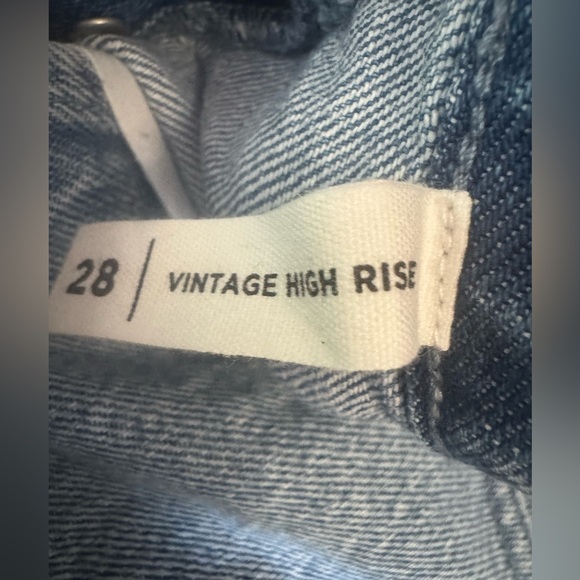 NWOT PacSun Women's high waist denim shorts - Picture 6 of 9